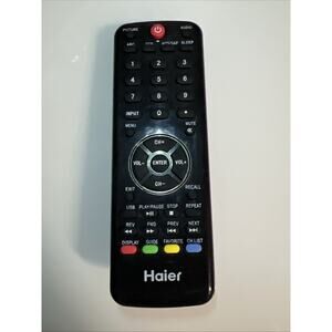 OEM Haier HTR-D09 Original TV Television Remote Control